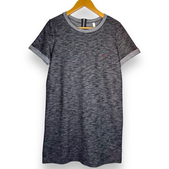 Gilli Stitch Fix Women's NWT Taneli Dress Short Sleeve Size M Marled Gray Black - Picture 10 of 10
